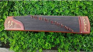 Guzheng cinese tradizionale inciso vuoto Yangzhou Guzheng 21 corde cetra antichi strumenti musicali cinesi - Product Image 5