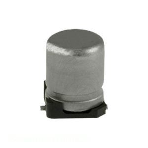 Distribuidor Autorizado, Condensador de Aluminio 330UF 20% 63V SMD de Montaje Superficial EMHS630ARA331MKG5S 330 uF - Product Image 1