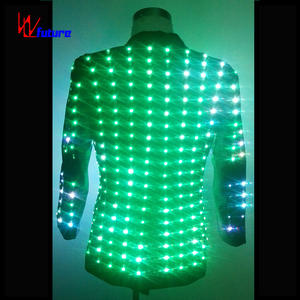 Vendita calda luminescente scenografia oggetti di scena luci Led costumi da ballo luminescenti lampeggiante Led tute <span class=keywords><strong>donna</strong></span> 1 pezzo futuro - Product Image 4