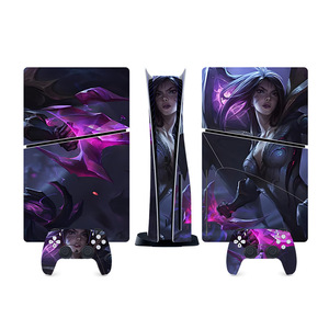 Vinilo adhesivo para consola de juegos PS5, diseño artístico personalizado para jugadores de videojuegos - Product Image 1