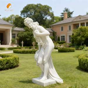 Mily Tay Chạm Khắc Đá Cẩm Thạch hình tượng tùy chỉnh thiết kế phong cách cổ điển cho trang trí ngoài trời - Product Image 4