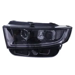 Atualização LED DRL Auto farol dianteiro conjunto da lâmpada para Ford Edge 2016-2020 Xenon Bicofal Lens Ferramentas plug and play Acessórios