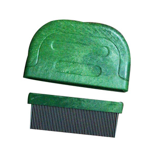 Pet Comb Fine Tooth Steel Needle For Dog Fur Care Convenient Plastic 68x58 - Product Image 2