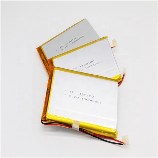 1165110 10000mah 3 7v Flat square
