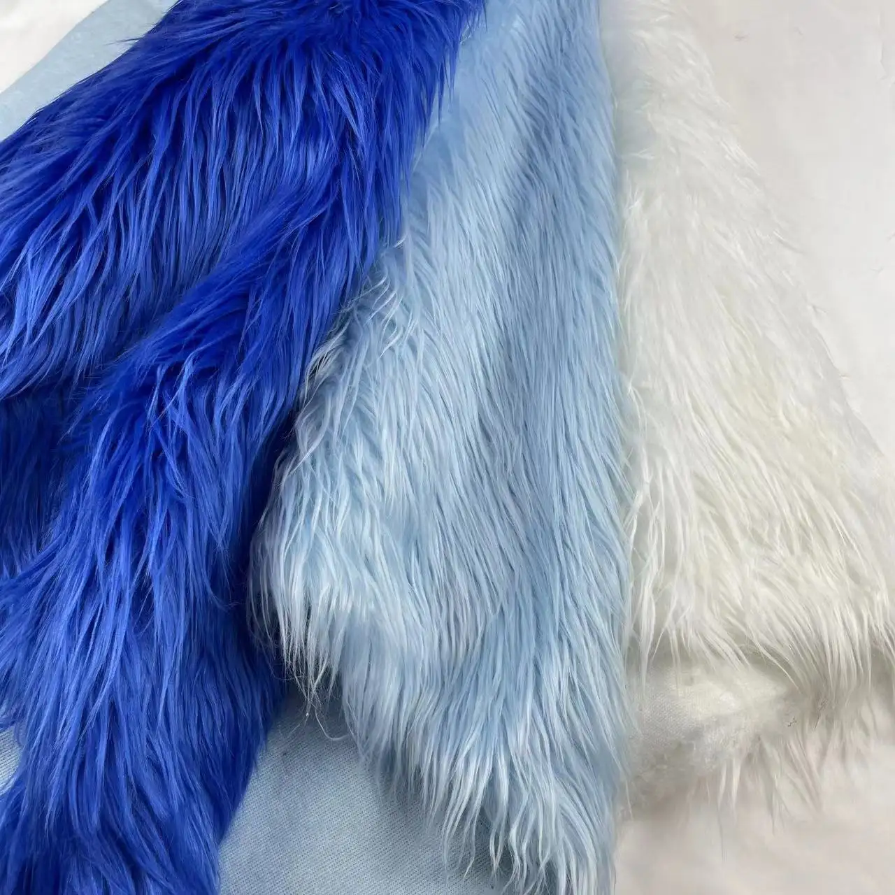 Hochwertige neue Waren mit verschiedenen Pelz stoffen Acryl-Kunst pelz stoffe für Kleidung