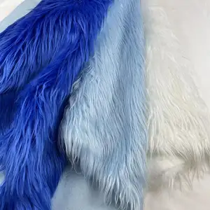 Alta qualidade novos produtos com vários tecidos pele acrílico faux fur tecidos para vestuário