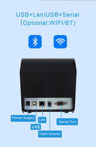 Imprimante thermique de reçus 80 mm avec interface USB, compatible avec le papier thermique, en stock - Product Image 4