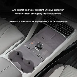 Pour BYD Song Plus 2025 – Protection en silicone pour tableau de bord central et accoudoir, anti-rayures et anti-abrasion - Product Image 5