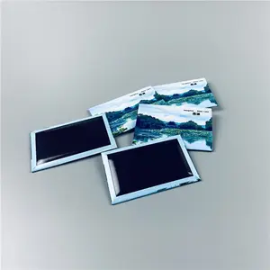 Turis atraksi magnet kulkas suvenir logam dibungkus foto magnet untuk kulkas touirst dekorasi hadiah kulkas