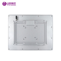 Nuevo Panel PC Industrial de Aluminio Todo en Uno con Pantalla Táctil Capacitiva de 10 Puntos, Computadora Integrada sin Ventilador