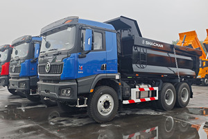 Shacman X5000 8x4 Dump Truck 500HP Euro 5 Left Steering <b>12</b> Wheels Heavy Duty Tipper with Hydraulic Front Lift for Mining - Product Image 4