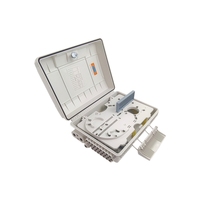 Caja de Distribución de Fibra Óptica FTTH para Exteriores IP65, Caja Terminal de 24/48 Núcleos con Cierre de Empalme PLC y Divisor de Casete LGX