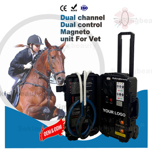 Dispositif de thérapie magnétique Pemf à usage domestique équipement de réadaptation physique magnétothérapie en boucle pour cheval - Product Image 1