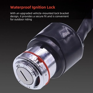 <b>Motorcycle</b> Parts <b>Motorcycle</b> <b>Lock</b> Set, GN125 HJ125 Ignition Switch, 6-Wire and 4-Wire Fuel Tank Cap <b>Lock</b> Steering <b>Lock</b> - Product Image 6