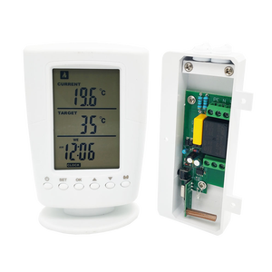WTS2100 Domisi pengendali suhu termostat, ruangan nirkabel dapat diprogram dengan P1 ~ P8 <span class=keywords><strong>program</strong></span> panas dan pendingin - Product Image 1