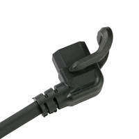 Konektor Sudut Kanan 2+6 Pin Kabel PVC Harness 2x4mm+6x0.3mm Hitam 40cm Ujung Terbuka 50mm Elektronik Otomotif