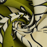 OEM ODM Tissu respirant doux pour la peau 100% Polyester 75D aspect lin uni 59 pouces Prise en charge de la production en série Impression numérique pour les tendances actuelles