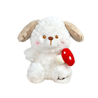 Peluche personnalisée pour chien, animal en peluche de dessin animé, 8 pouces, rembourrée en coton PP et polyester, poupée de mariage à lancer, jouet de stand de attrape-prize en gros