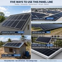 Kit solaire photovoltaïque pour balcon, pour gestionnaire d'immeuble, 800W, prêt à l'emploi, avec micro-onduleur 800W et panneaux flexibles