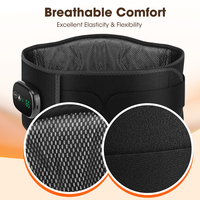 Ceinture abdominale électrique de massage à la lumière rouge pour le confort et la relaxation