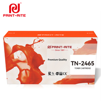 Cartouche de toner TN-2465 TN 2465 Print-Rite avec puce compatible pour les imprimantes DCP-L2531DW Brother HL-L2351DW Brother
