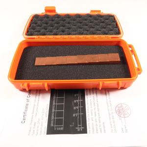 Bloque de Calibración de Cobre de 8 Pasos (1-8 mm) para Medidor de Espesor Ultrasónico - Product Image 3