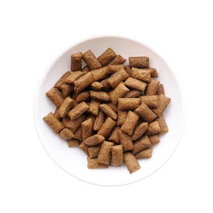 cat treats crunchy food cat biscuits with cheese beef filling pet supplies for cat