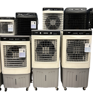 เครื่องปรับอากาศเคลื่อนที่แบบพกพา 220V ขนาด 1 เมตร พร้อมถังน้ำ 31 ลิตร 44 ลิตร ปรับความเร็วได้ 3 ระดับ สำหรับใช้ในบ้านและสำนักงาน - Product Image 1