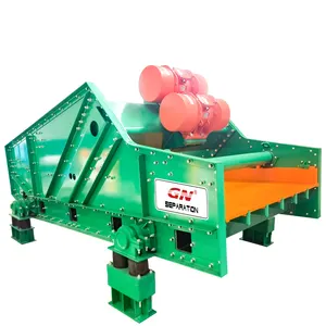 Linear Vibrating Screen Automatic Sand Gravel Separator Sieving Machine