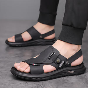 Sandales d'été pour hommes 2026 |   Chaussons légers à double usage pour la conduite, antidérapants, à semelle souple, polyvalents, décontractés, pour la plage - Product Image 3
