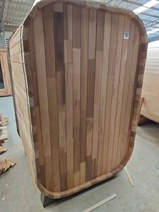 Sauna extérieur en cèdre rouge haut de gamme pour 2 personnes avec chauffage - Product Image 4