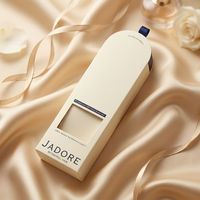Boîte d'emballage de luxe personnalisée pour extensions capillaires, écologique, irrégulière, faite à la main, en carton rigide avec tiroir, fenêtre et gaufrage UV pour cheveux