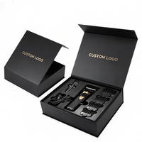 Boîte cadeau de luxe à fermeture magnétique avec insert en EVA/plastique et logo personnalisé pour tondeuse à cheveux sans fil, kit de toilettage