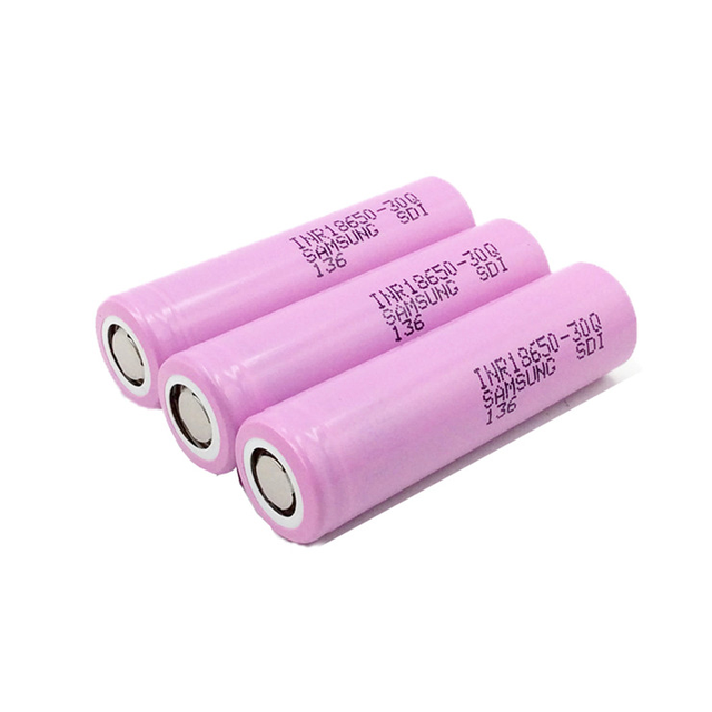 100% Original High Capacity 18650 3.7v 3500mAh 30Q Li-ion Battery for Battery Packs High Cylindrical Lithium Ion Battery