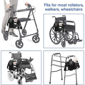 Mochila térmica para silla de ruedas para adultos, bolsa de almacenamiento de medicamentos, accesorios para sillas de ruedas, bolsa de transporte - Product Image 5