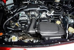 13-20 performans gerçek kuru karbon Fiber soğuk HAVA GİRİŞİ sistemi Subaru Brz 2.0L GTR motor için HAVA GİRİŞİ boru - Product Image 4