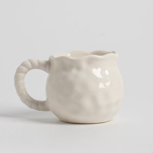 Custom Ceramic pink Bow Cup Porcelain pink Bowknot <strong>Coffee</strong> <strong>Mug</strong> with 400ML Capacity for Sale - Product Image 4