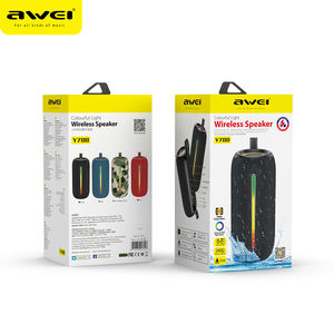 قوية قابلة لإعادة الشحن لـ IPX6 ضد الماء مكبرات صوت خارجية للحفلات عالية الجودة توافق الجهير RGB الكمبيوتر/الهاتف المحمول - Product Image 6