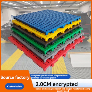 Griglia per Pavimento Autolavaggio a Incastro, Nessun Scavo Necessario, Pannelli in Plastica Interconnessi, Griglia ad Alta Densità da 2 cm per Concessionarie Auto - Product Image 3