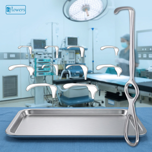 Retractor Langenbeck Manual con Certificación CE Clase I, Instrumento de Cirugía General, Logotipos Personalizados - Product Image 2