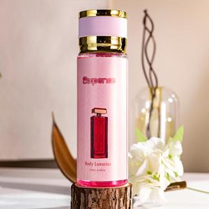 Perfume para mujer Spray corporal Etiqueta privada personalizada Oriente Medio Aroma amaderado Niebla de larga duración OEM ODM <span class=keywords><strong>Precio</strong></span> al por mayor - Product Image 1