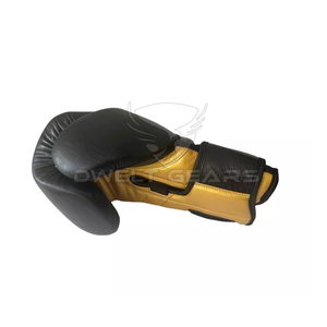 Venta directa de fábrica Guantes de boxeo de cuero PU de 8oz Tamaños disponibles Diseño con correa para Artes Marciales Servicio OEM ofrecido - Product Image 2