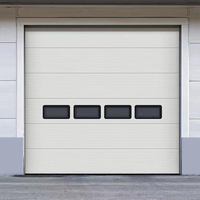 Porte à enroulement électrique robuste en alliage d'aluminium, résistante au feu, pour atelier et centre logistique, anti-choc