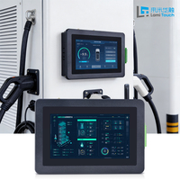 Nuevo Panel PC Industrial con Pantalla Táctil Capacitiva de 7 Pulgadas, Doble LAN, 2 Puertos COM, DDR3, SSD, Sistema Operativo Windows/Linux, VGA, para Automatización Industrial
