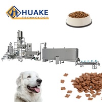 Ligne de production entièrement automatique d'aliments pour animaux de compagnie, extrudeuse d'aliments pour chiens et chats, usine de transformation d'aliments secs pour animaux de compagnie