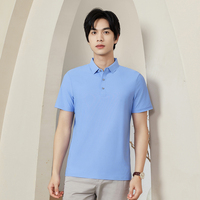 Polo de Manga Corta Unisex, Algodón Piqué, Color Sólido, Casual, Transpirable, Corte Regular, Diseño con Botones