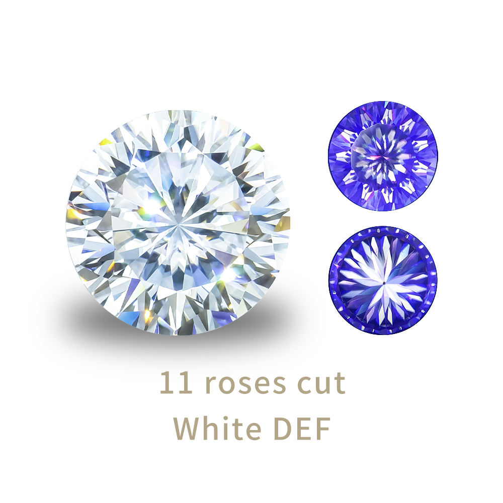 กุหลาบ 11 ดอก ตัดแต่ง สีขาว DEF