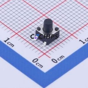 KH-4.5X4.5X5.5H-STM Tactile Switch SMD-4P,4.5x4.5mm Switch Single Pole Single Throw Round Button Vertical Mount 4.5mm - Product Image 1