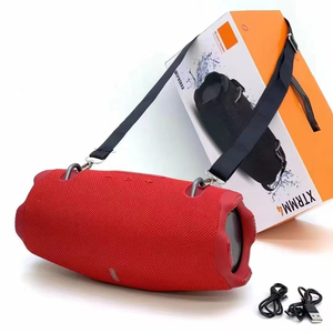 Speaker Wireless Super Xtreme4 BT 5.0 Tahan Air, Boombox Outdoor dengan Tali, Cocok untuk Pesta, USB AUX Mini Plastik, Promo Hot Sale - Product Image 3