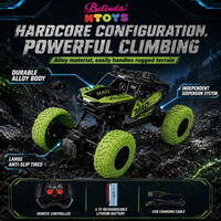 Voiture télécommandée électrique Belinda 1:20 RC Crawler en alliage, jouet télécommandé 27Mhz 5 canaux pour garçons, cadeau